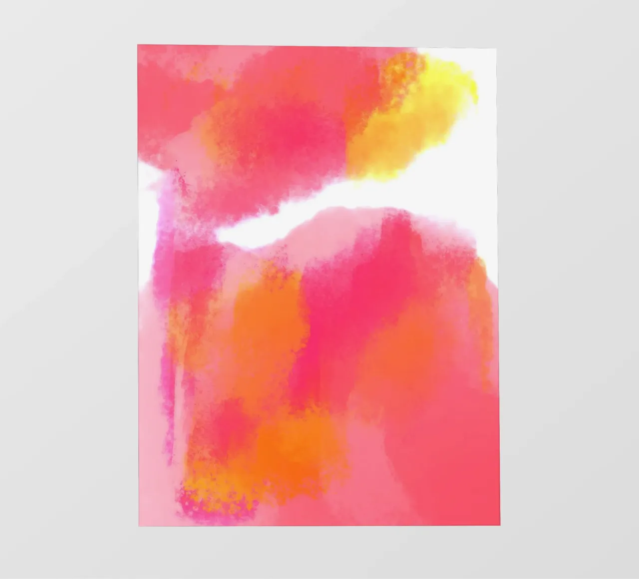 Luce astratta del mattino telo in pvc da Illustration Raissa Oltmanns