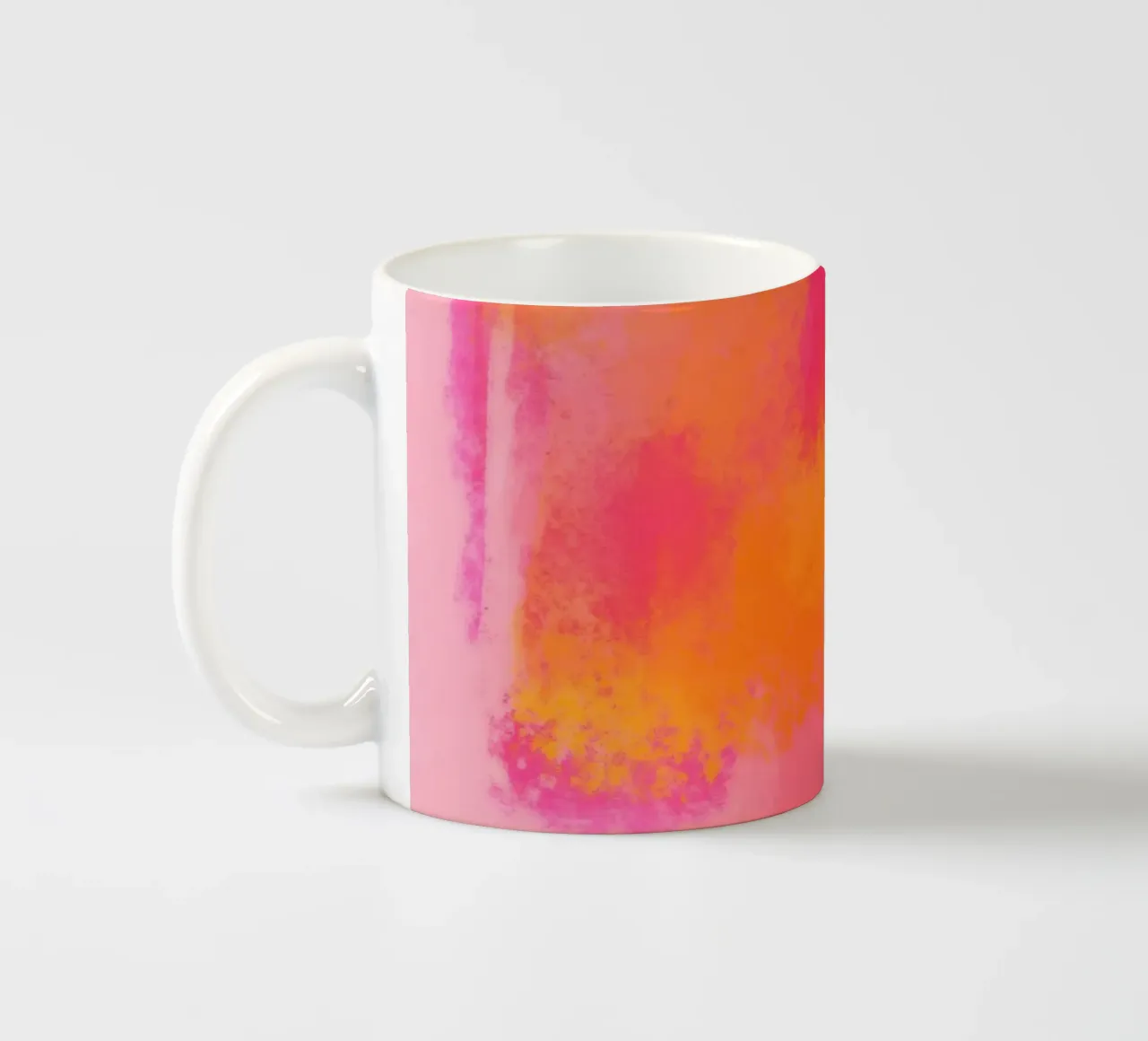 Luce astratta del mattino tazza in ceramica da Illustration Raissa Oltmanns