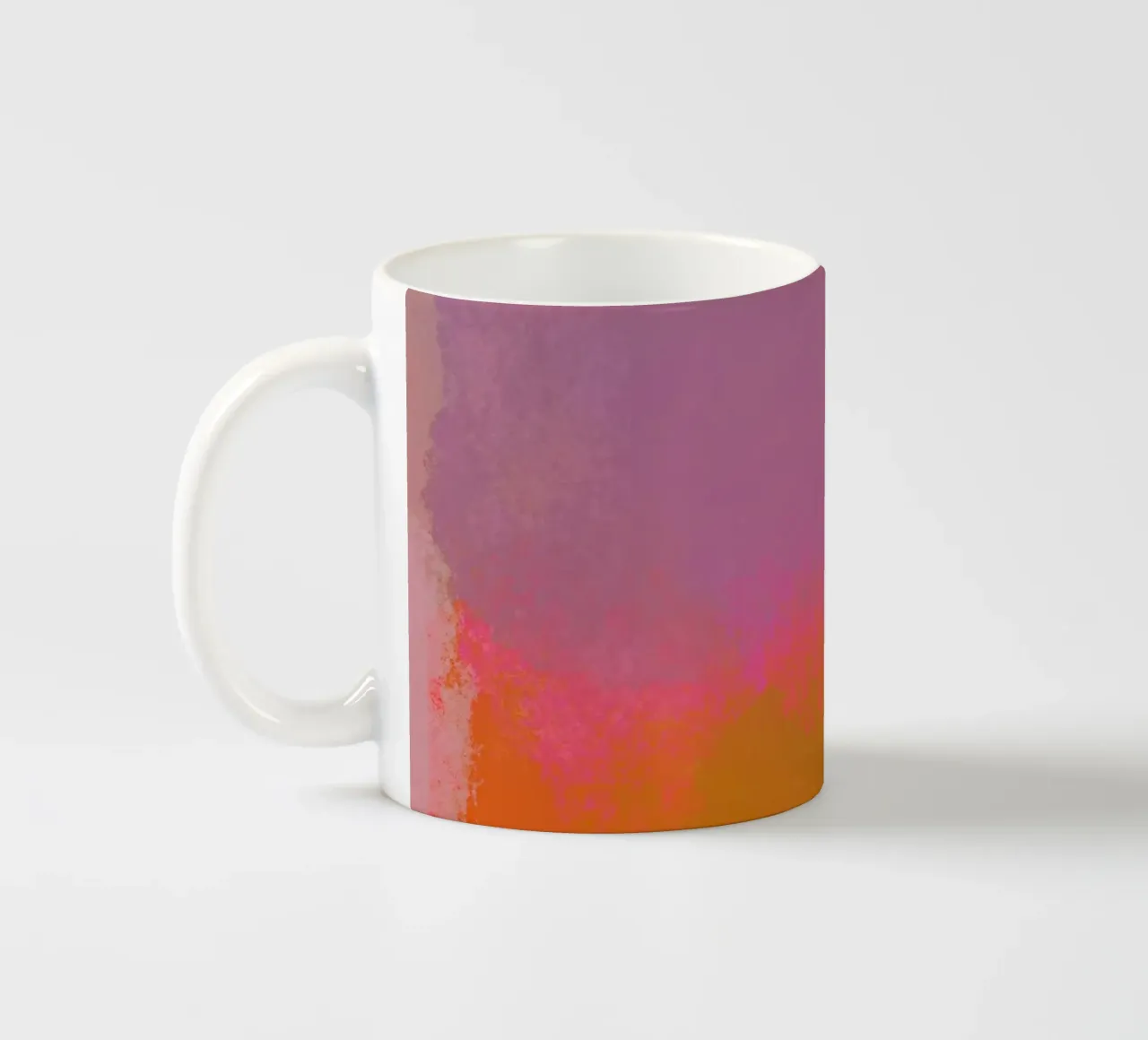 Abstracte scandi-stijl keramische mok van Illustration Raissa Oltmanns