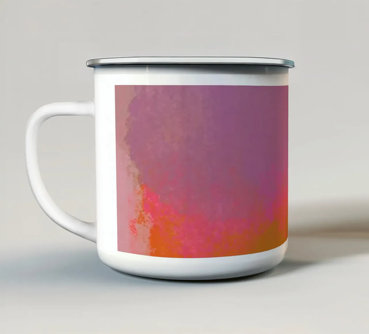 Stile astratto scandi tazza in smalto da Illustration Raissa Oltmanns