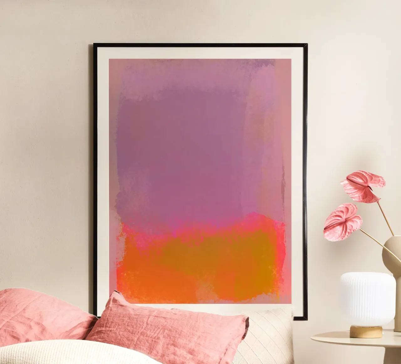 Stile astratto scandi poster da Illustration Raissa Oltmanns