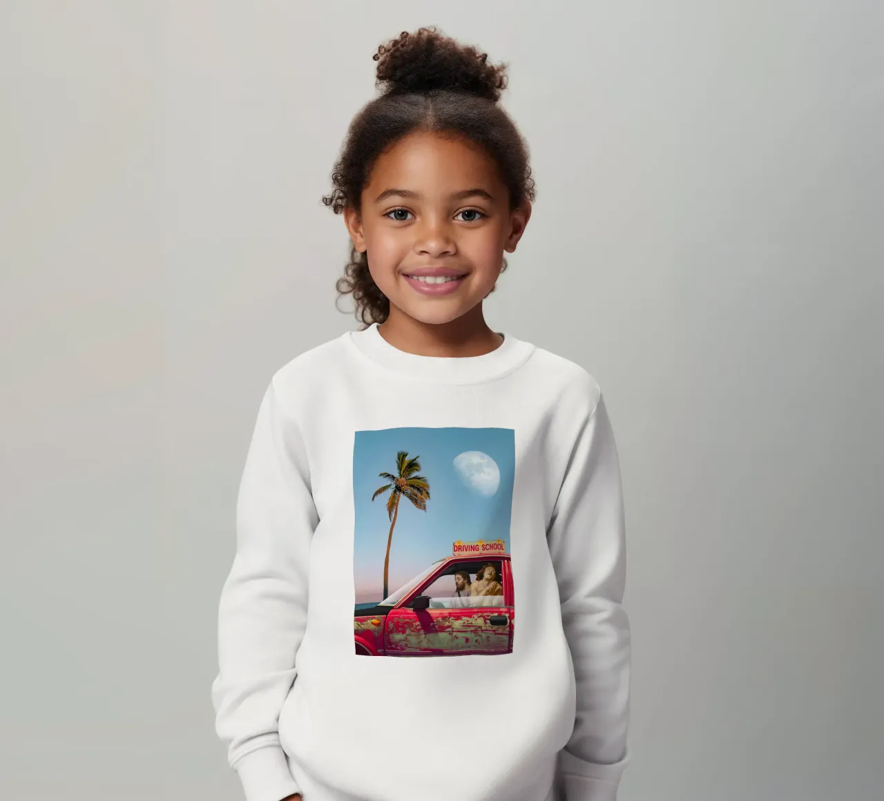 Gesù Cristo Palm Beach Minimalismo felpa bambino da Dapidoka