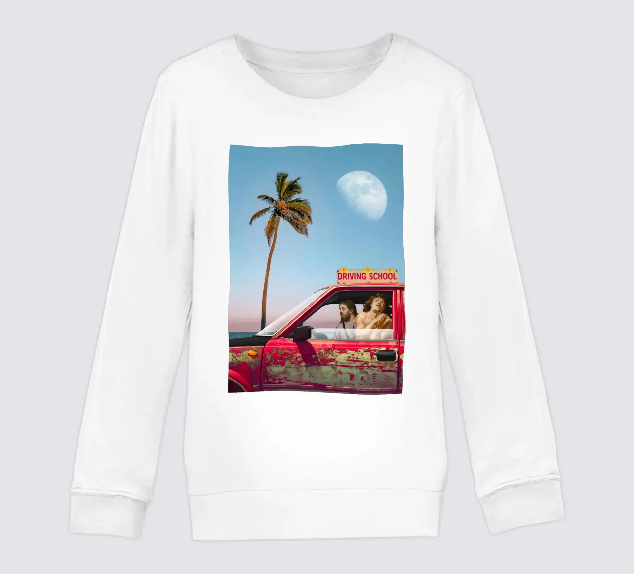 Gesù Cristo Palm Beach Minimalismo felpa bambino da Dapidoka