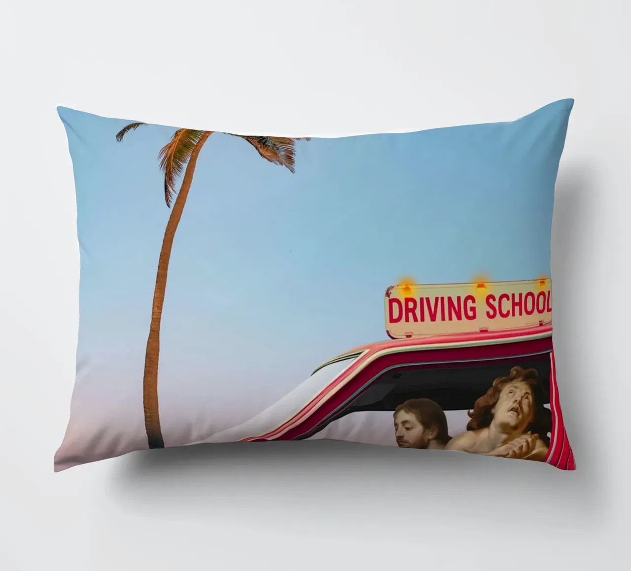Gesù Cristo Palm Beach Minimalismo cuscino da Dapidoka
