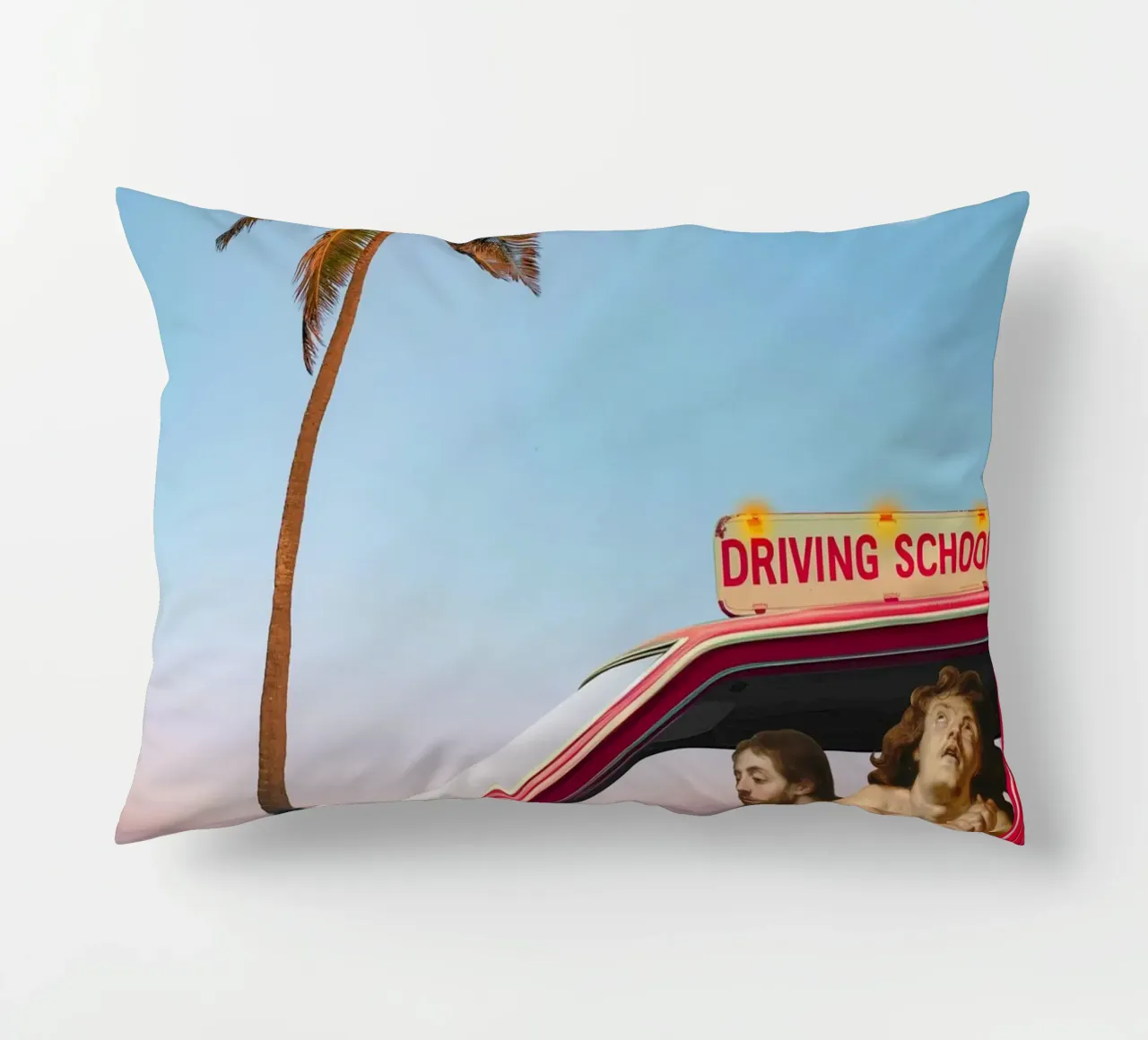 Gesù Cristo Palm Beach Minimalismo cuscino da Dapidoka