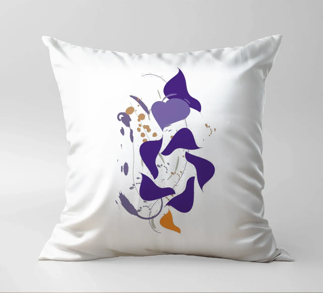 Emozione viola cuscino da Carrot & Soul