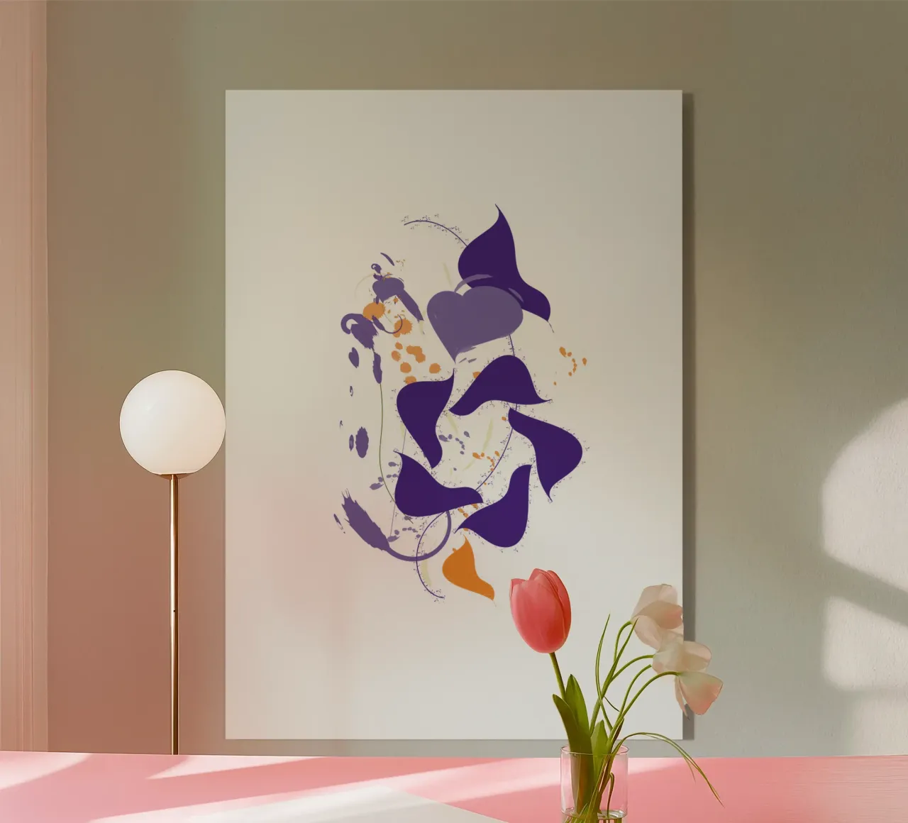 Emozione viola plexiglass da Carrot & Soul