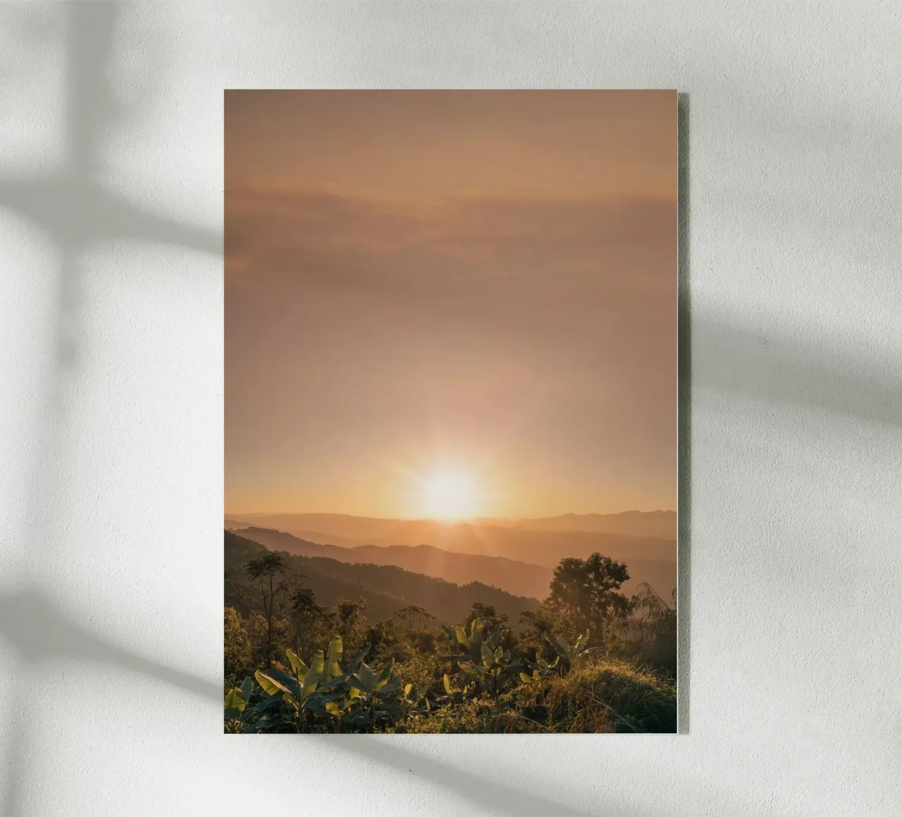 Mania Landscapes Raw 24 Nagaland (India) acrylic glass by Mania Print Collection