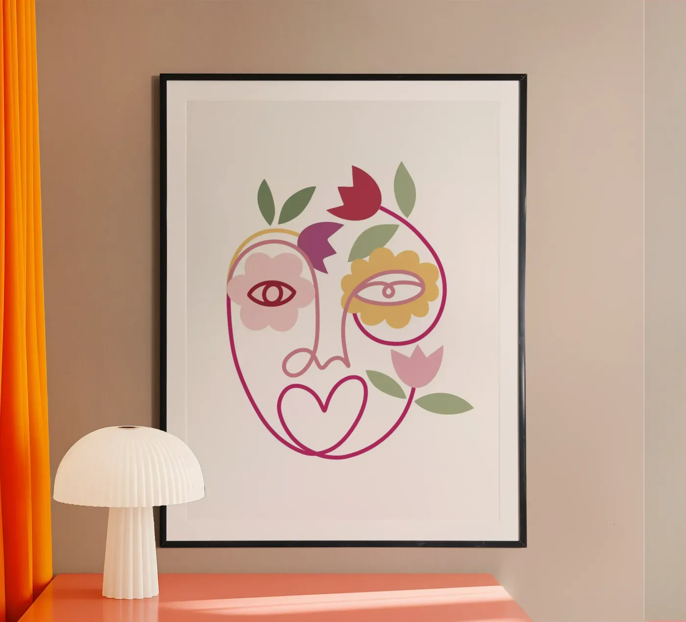 Bloom 1 poster by Shatha Al Dafai