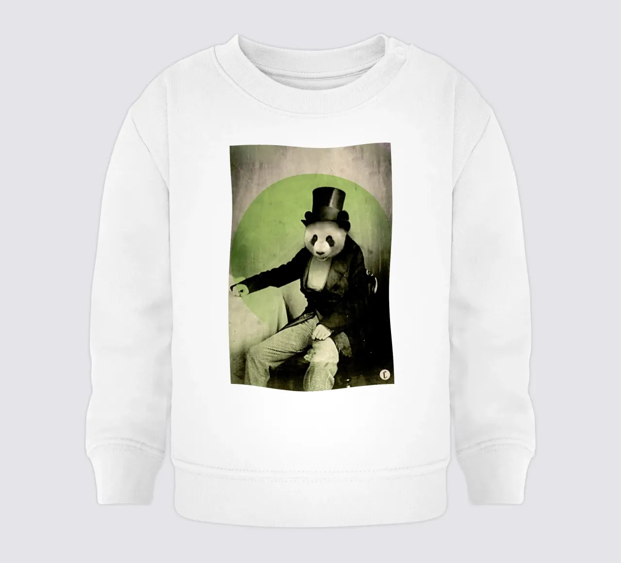 Proper Panda sudadera de bebé de Chase Kunz