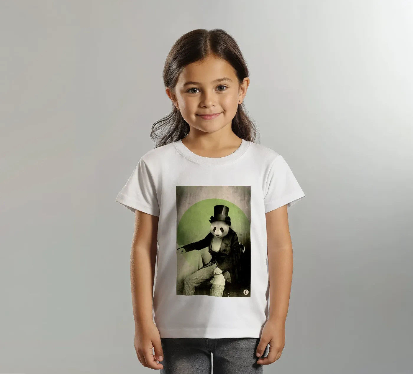 Proper Panda Kinder T-Shirt von Chase Kunz