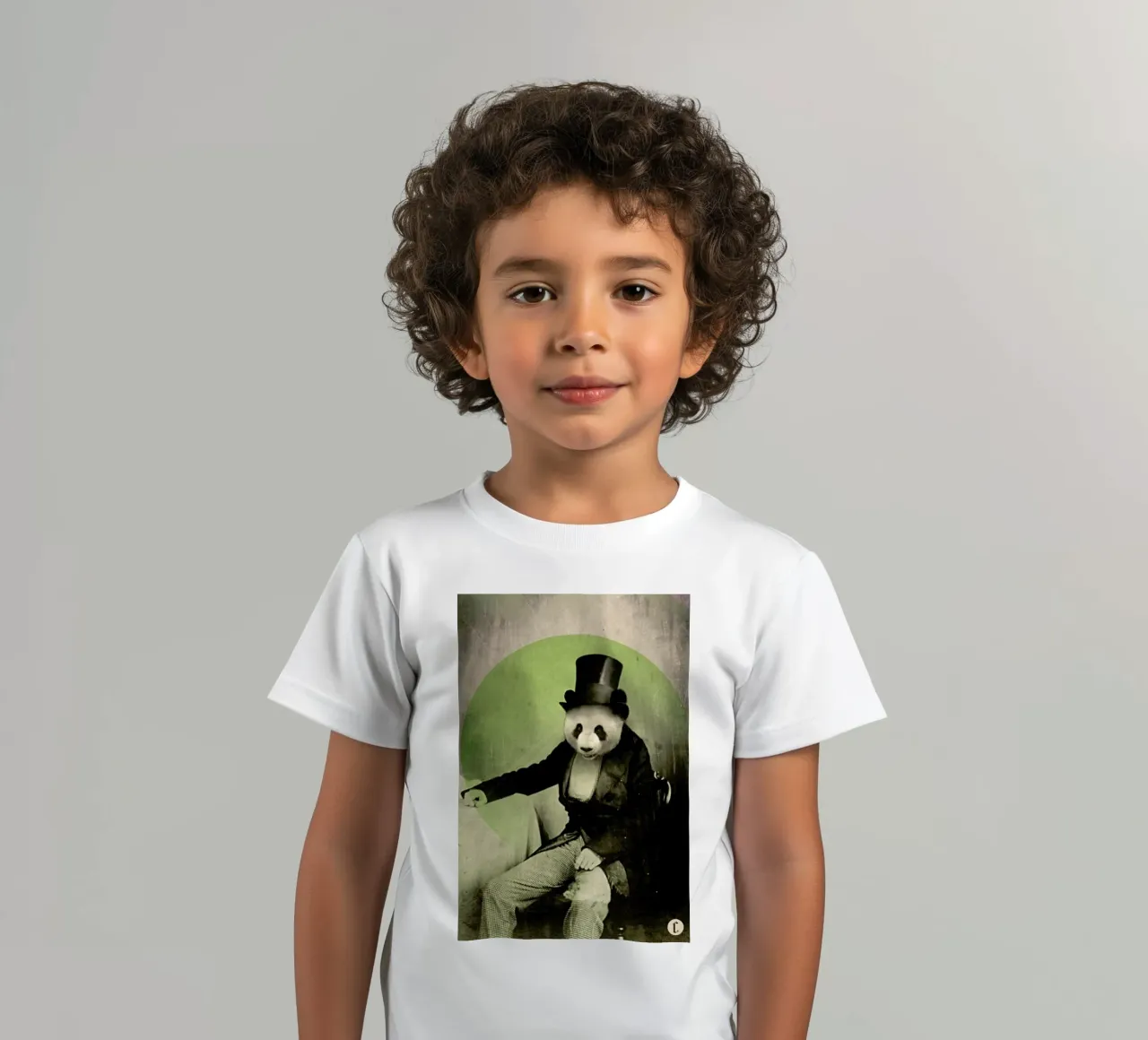 Proper Panda t-shirt bambini da Chase Kunz