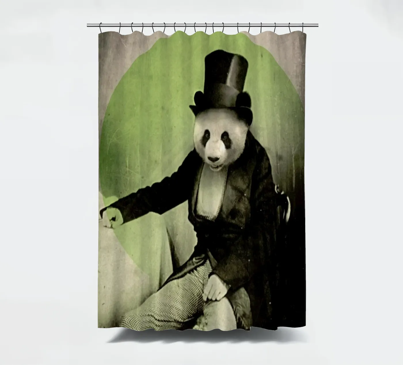 Proper Panda douchegordijn van Chase Kunz