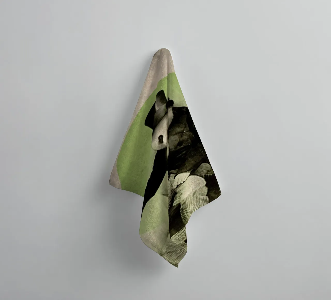 Proper Panda towel by Chase Kunz