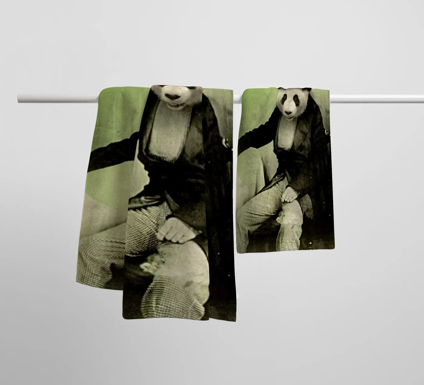 Proper Panda towel by Chase Kunz