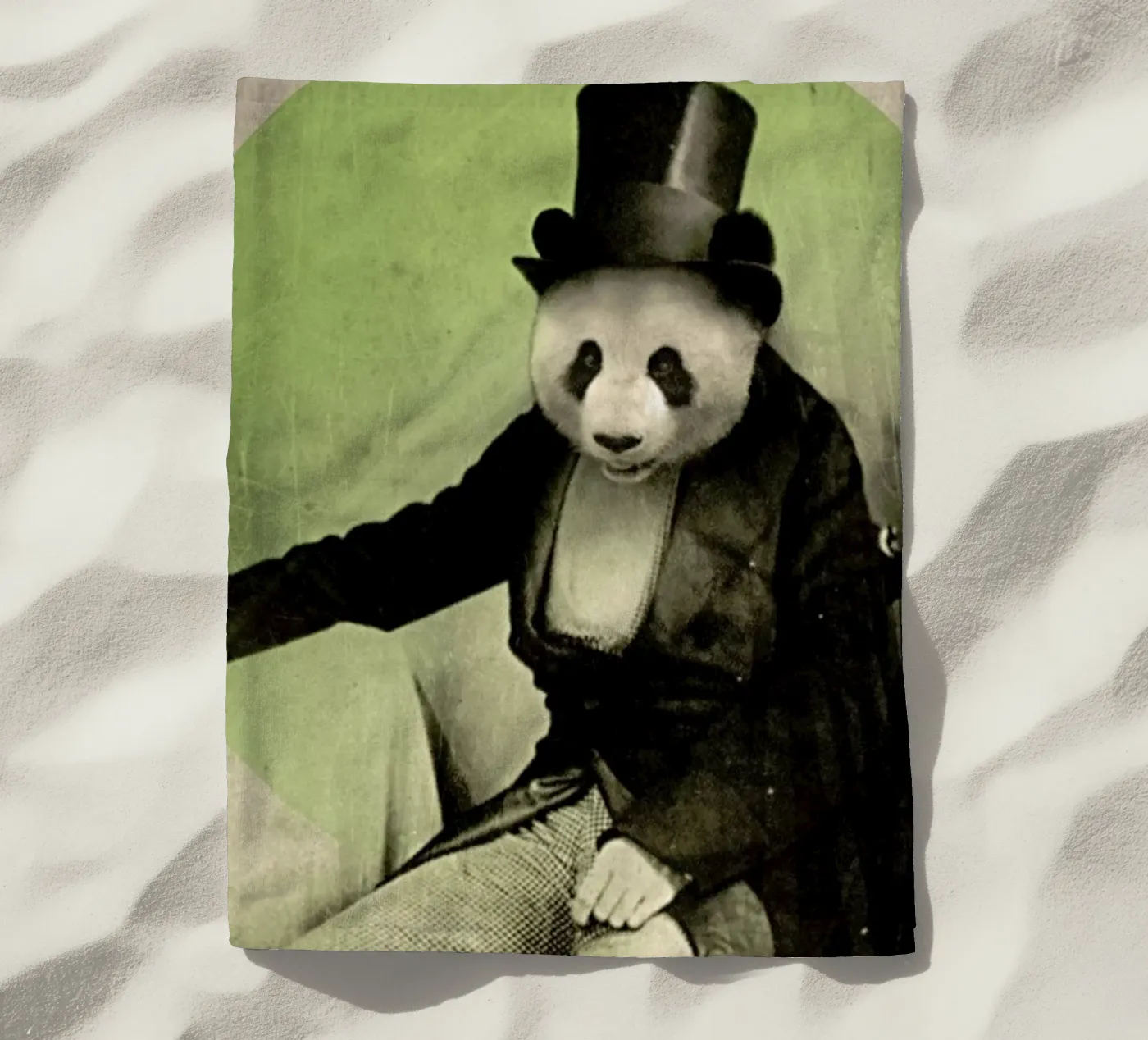 Proper Panda strandhanddoek van Chase Kunz