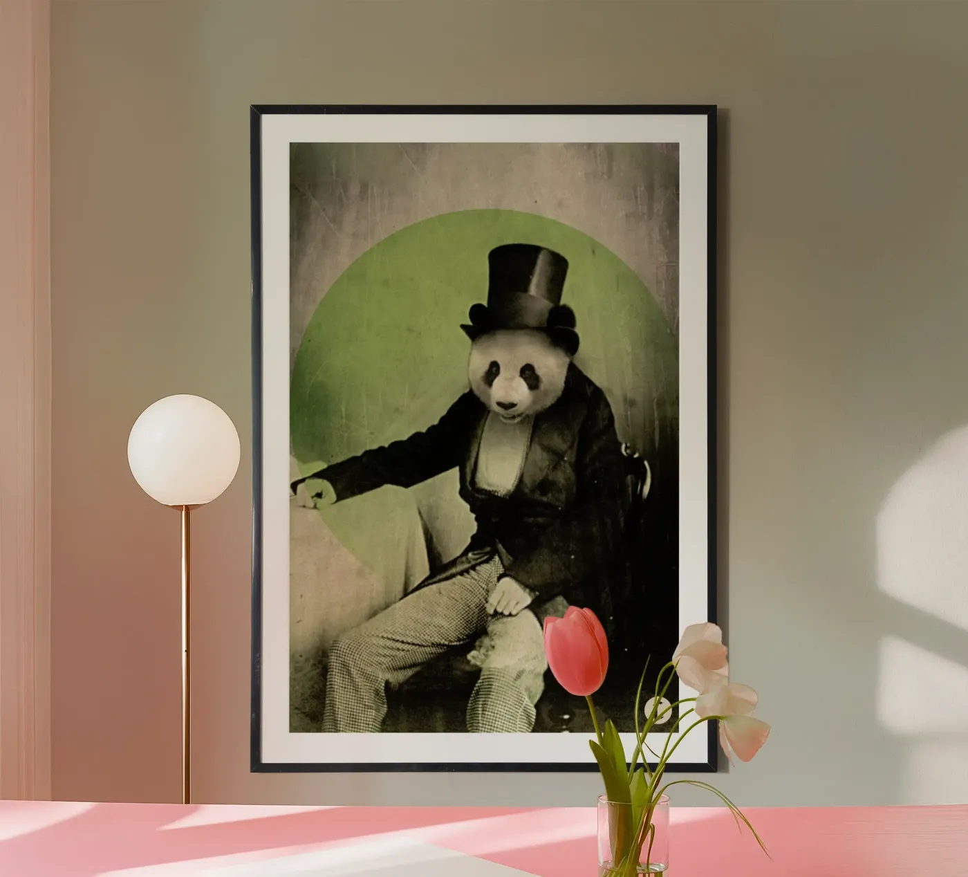 Proper Panda poster van Chase Kunz