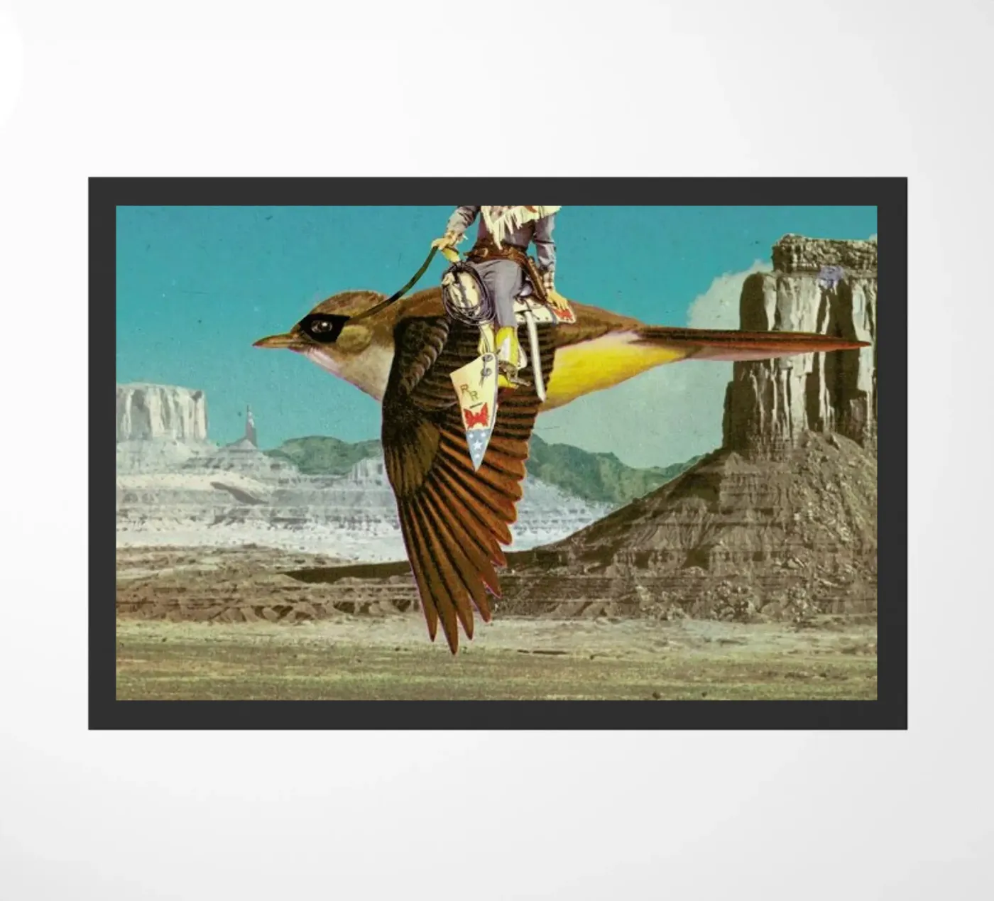 happy trails deurmat van Sammy Slabbinck