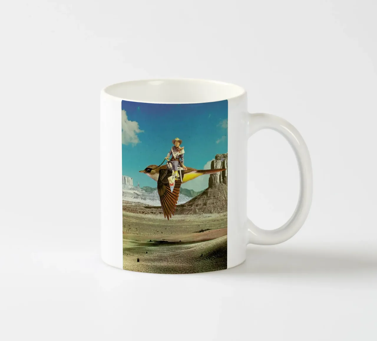 happy trails tazza in ceramica da Sammy Slabbinck