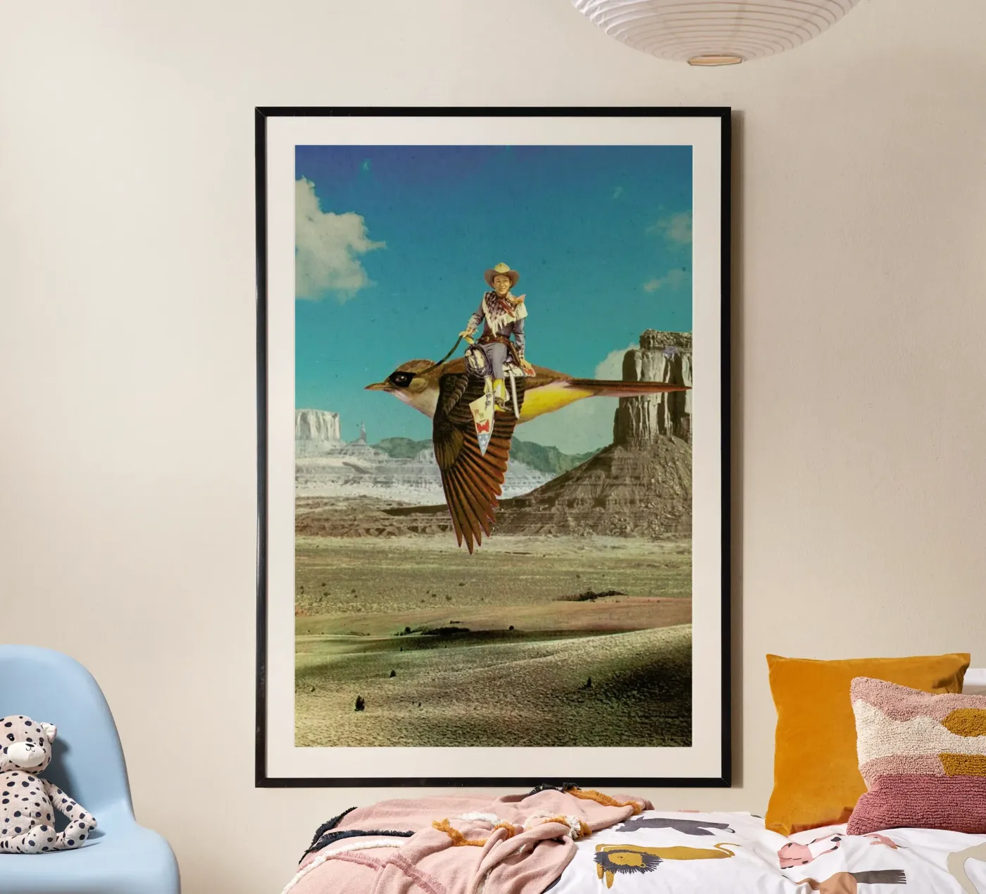 happy trails poster van Sammy Slabbinck