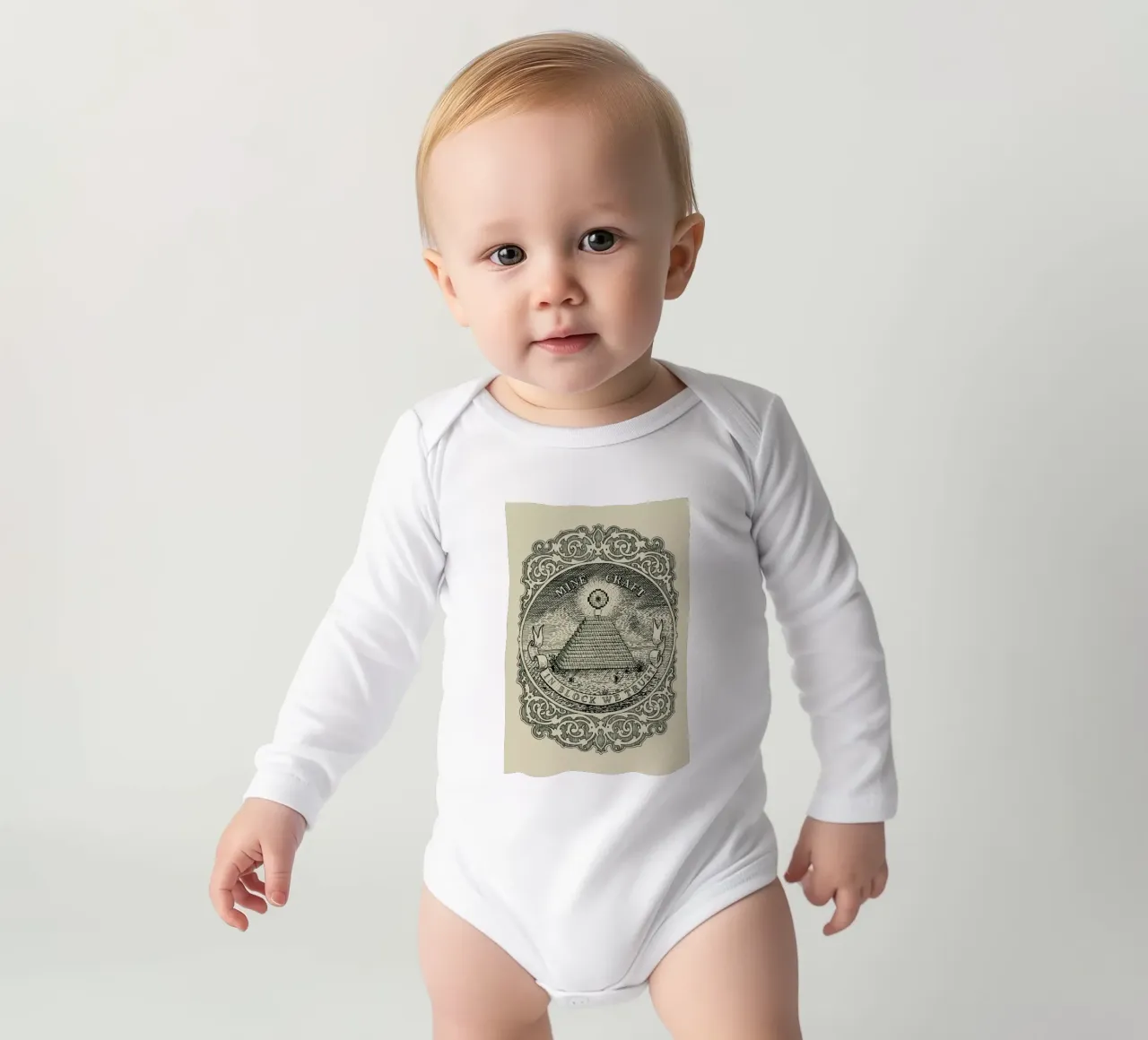 In Block We Trust body neonato maniche lunghe da Florent Bodart