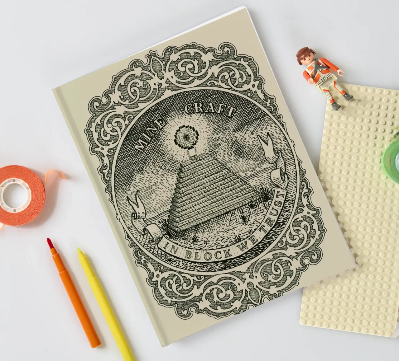 In Block We Trust notebook by Florent Bodart