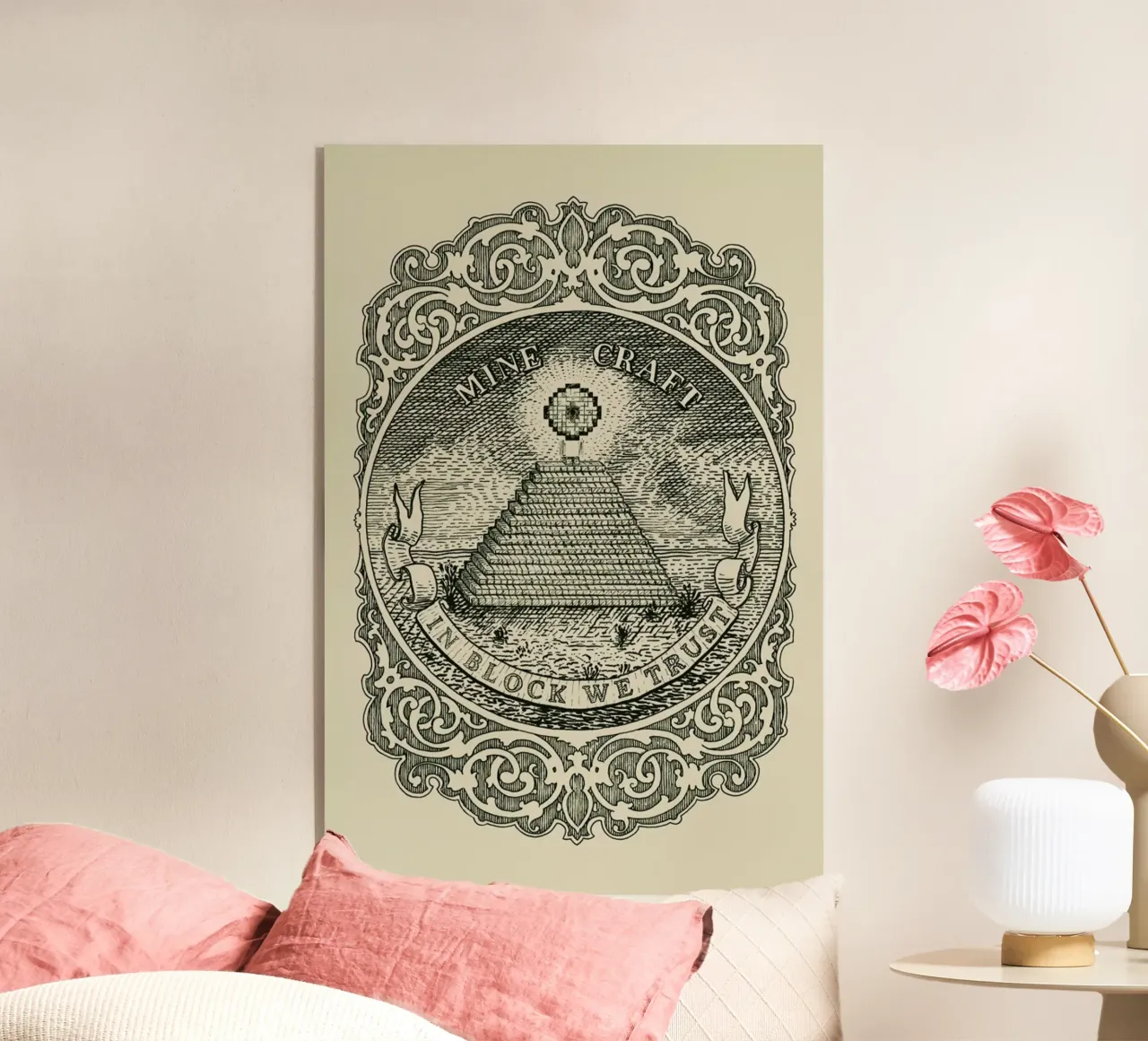 In Block We Trust plexiglass da Florent Bodart