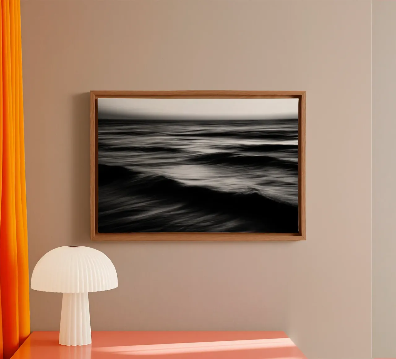 Waves canvas by Tal Paz-Fridman