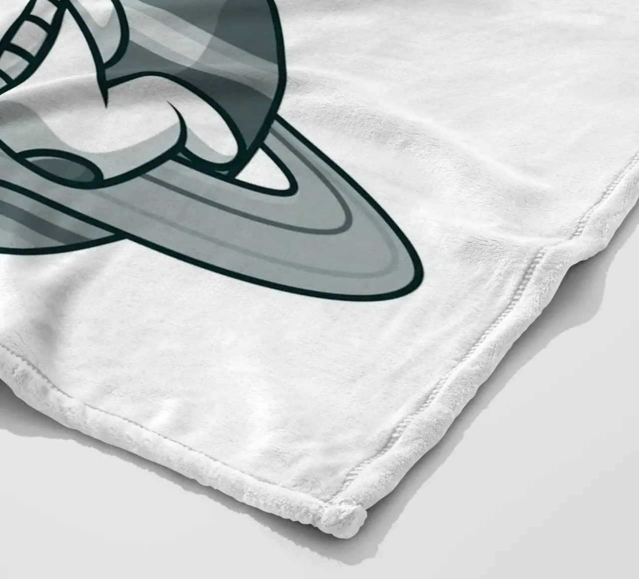 "Need Some Space" Astronaut Nap - Minimalist Print fleece blanket by homdeco