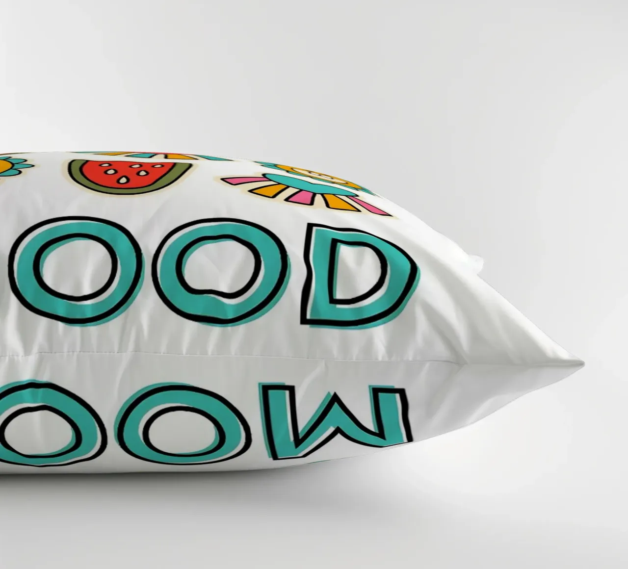 Groovy Mood - Retro Summer Pop Art Print coussin de homdeco