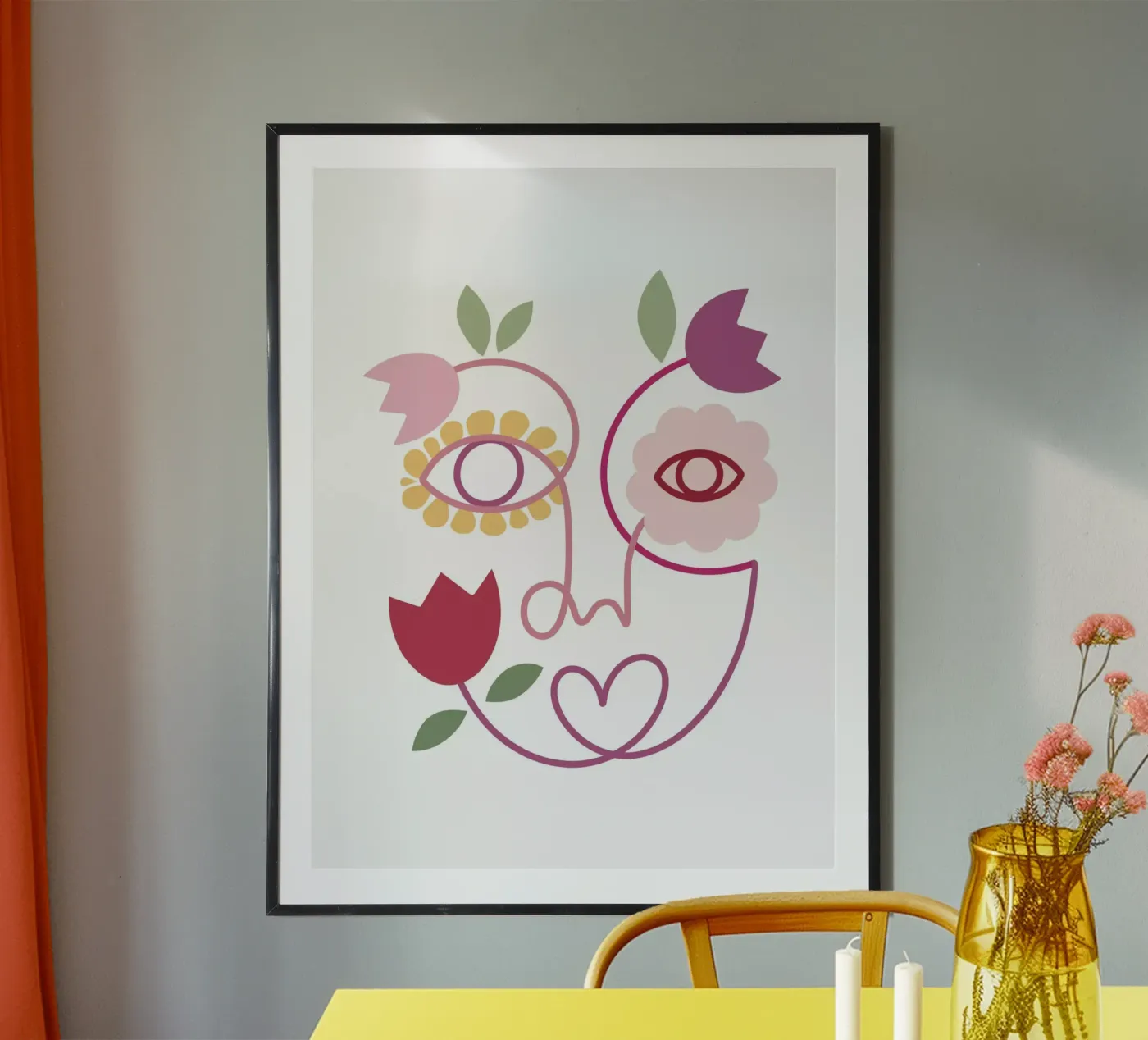 Bloom 2 Poster von Shatha Al Dafai