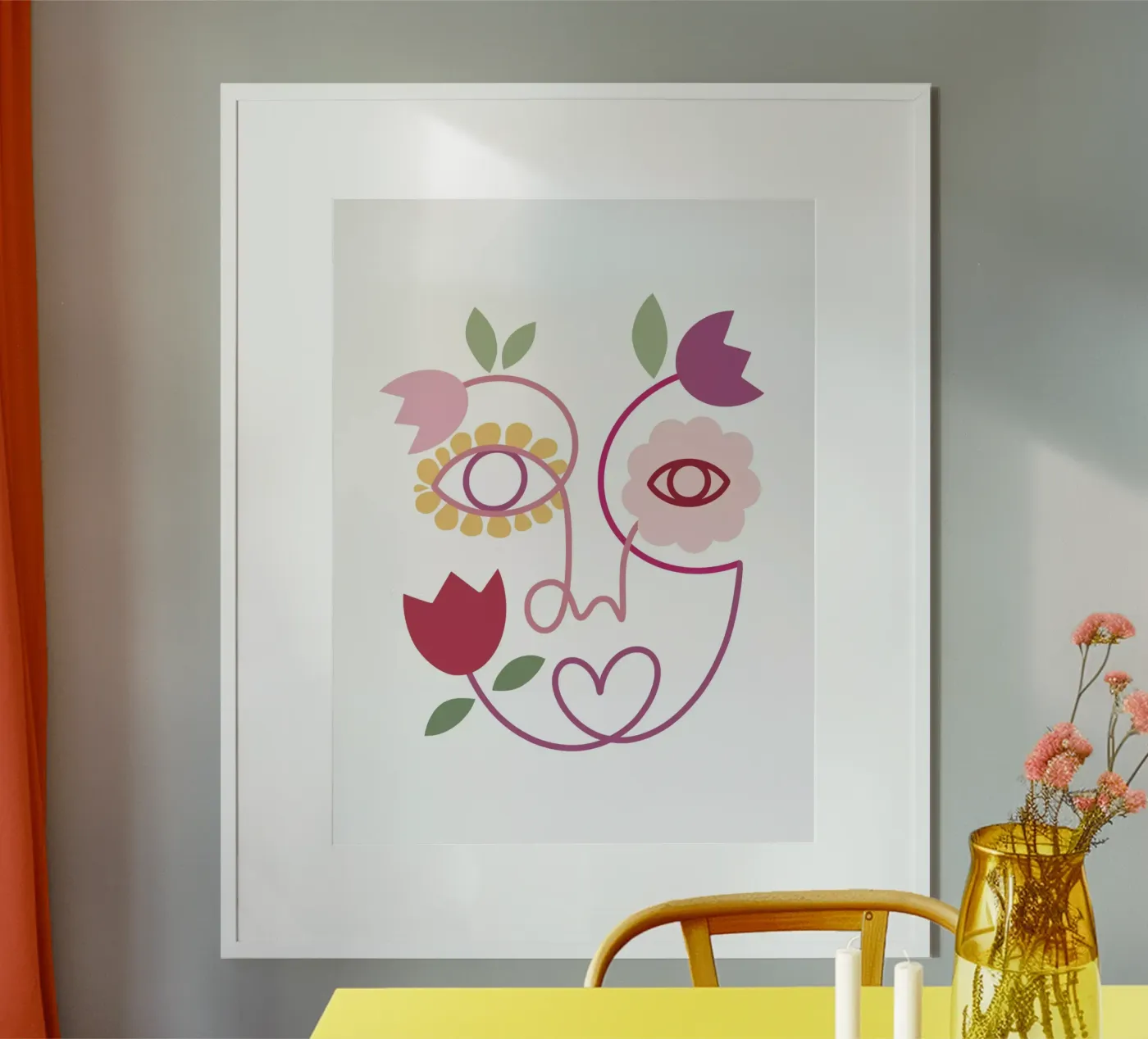 Bloom 2 Poster von Shatha Al Dafai