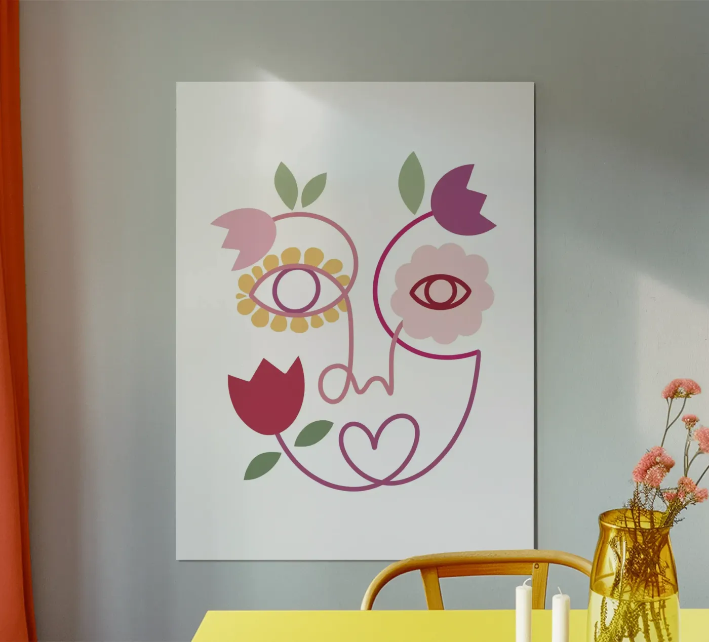 Bloom 2 Poster von Shatha Al Dafai