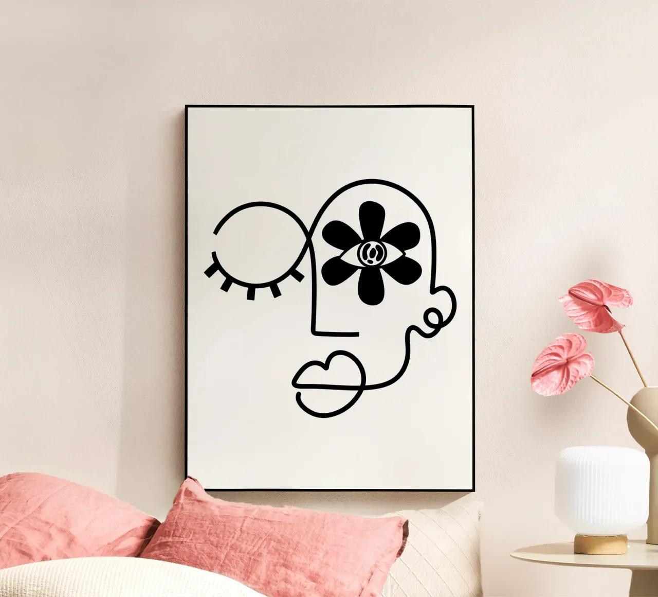 Eye Bloom 1 plexiglass da Shatha Al Dafai