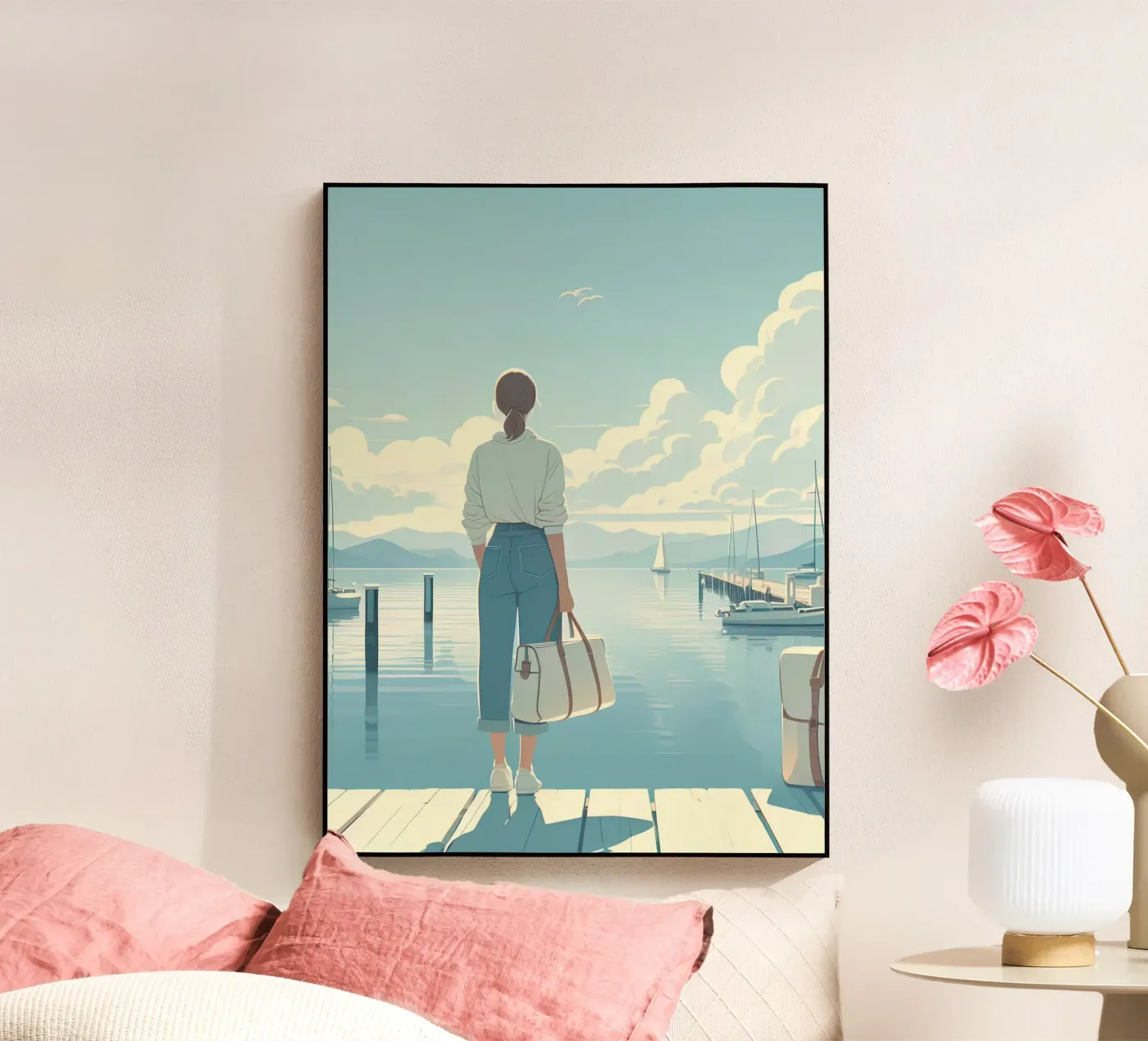 Aspettando il vento plexiglass da Digital Naive