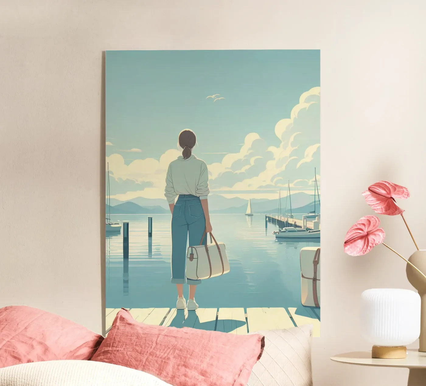 Aspettando il vento plexiglass da Digital Naive