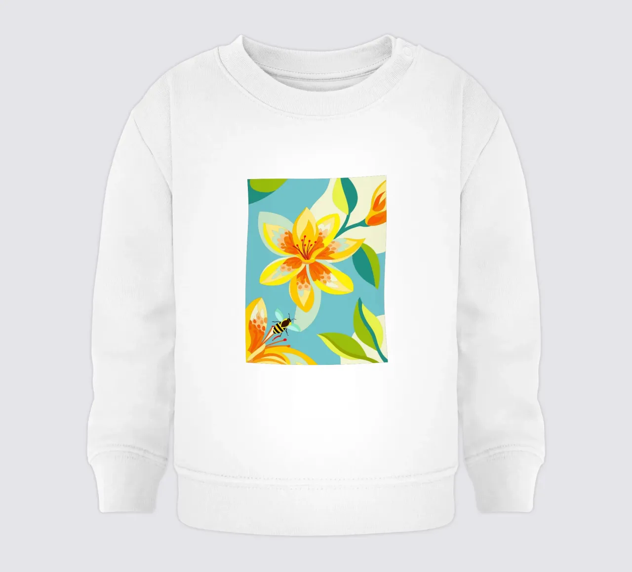 Cananga Flower baby sweatshirt by HAPPY SHOP