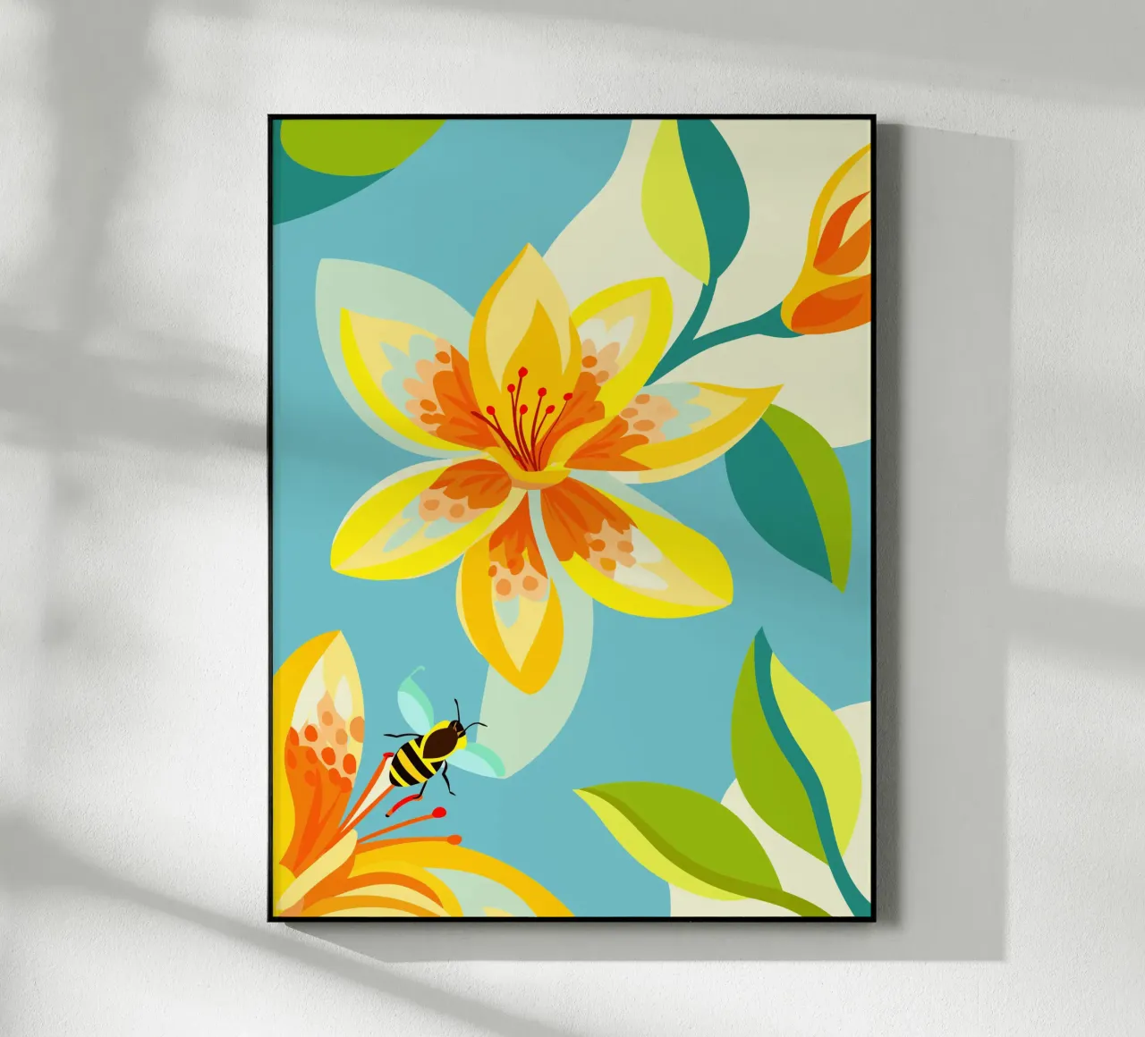 Cananga Flower acrylic glass by HAPPY SHOP
