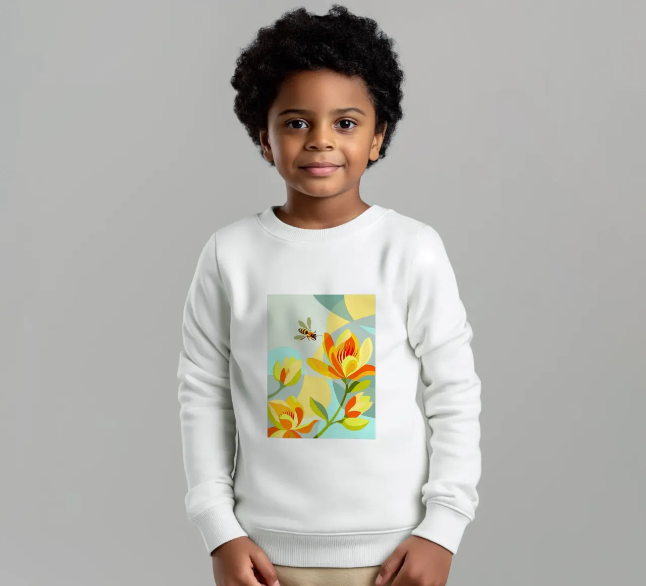 Cananga Flower kids sweatshirt by HAPPY SHOP