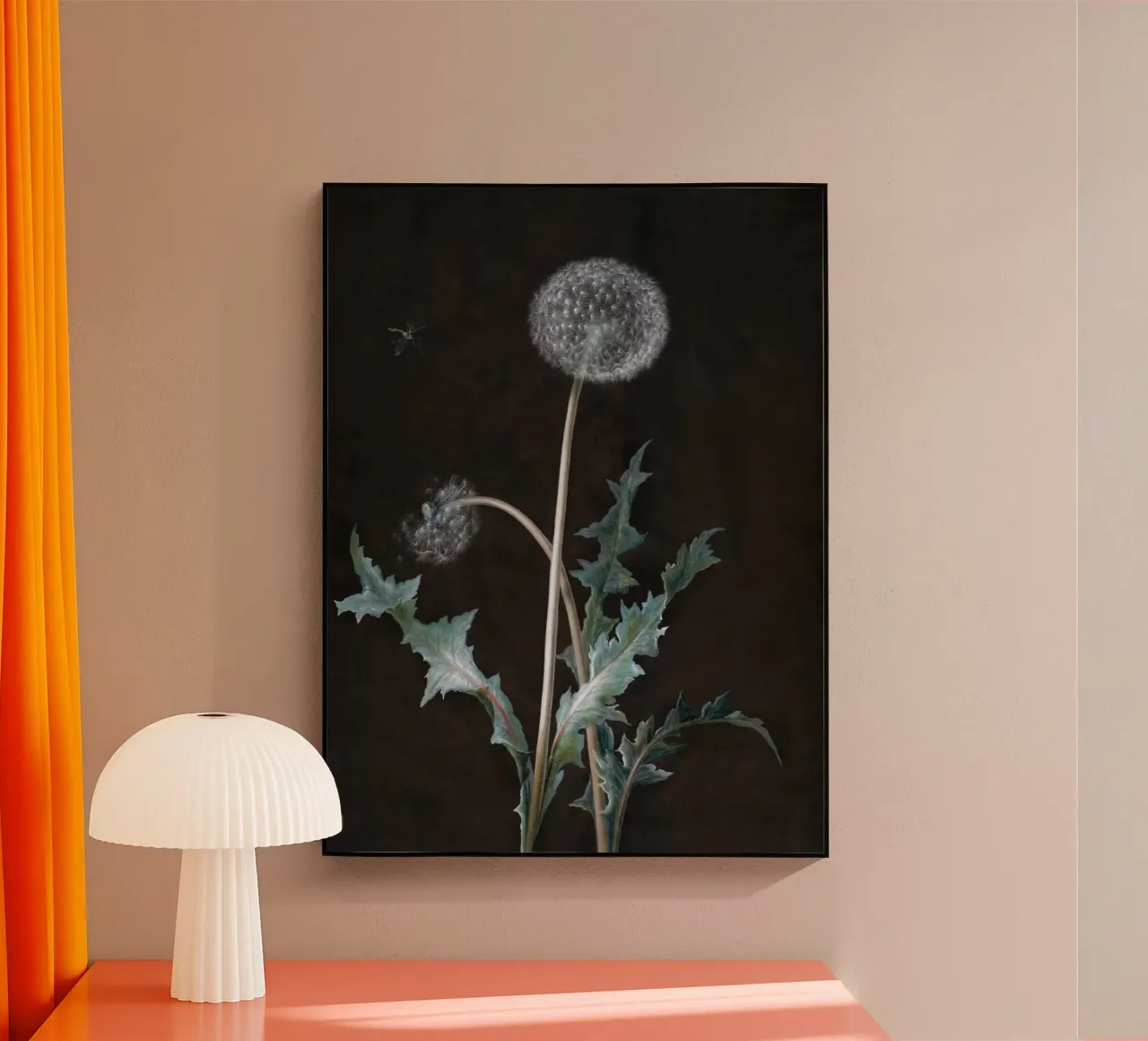 Dandelion (1755) plexiglass da vintageshop