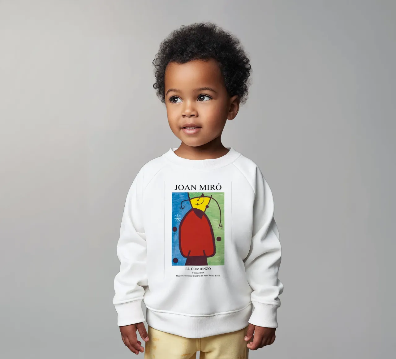 Joan Miro - L'inizio felpa neonato da grime shop