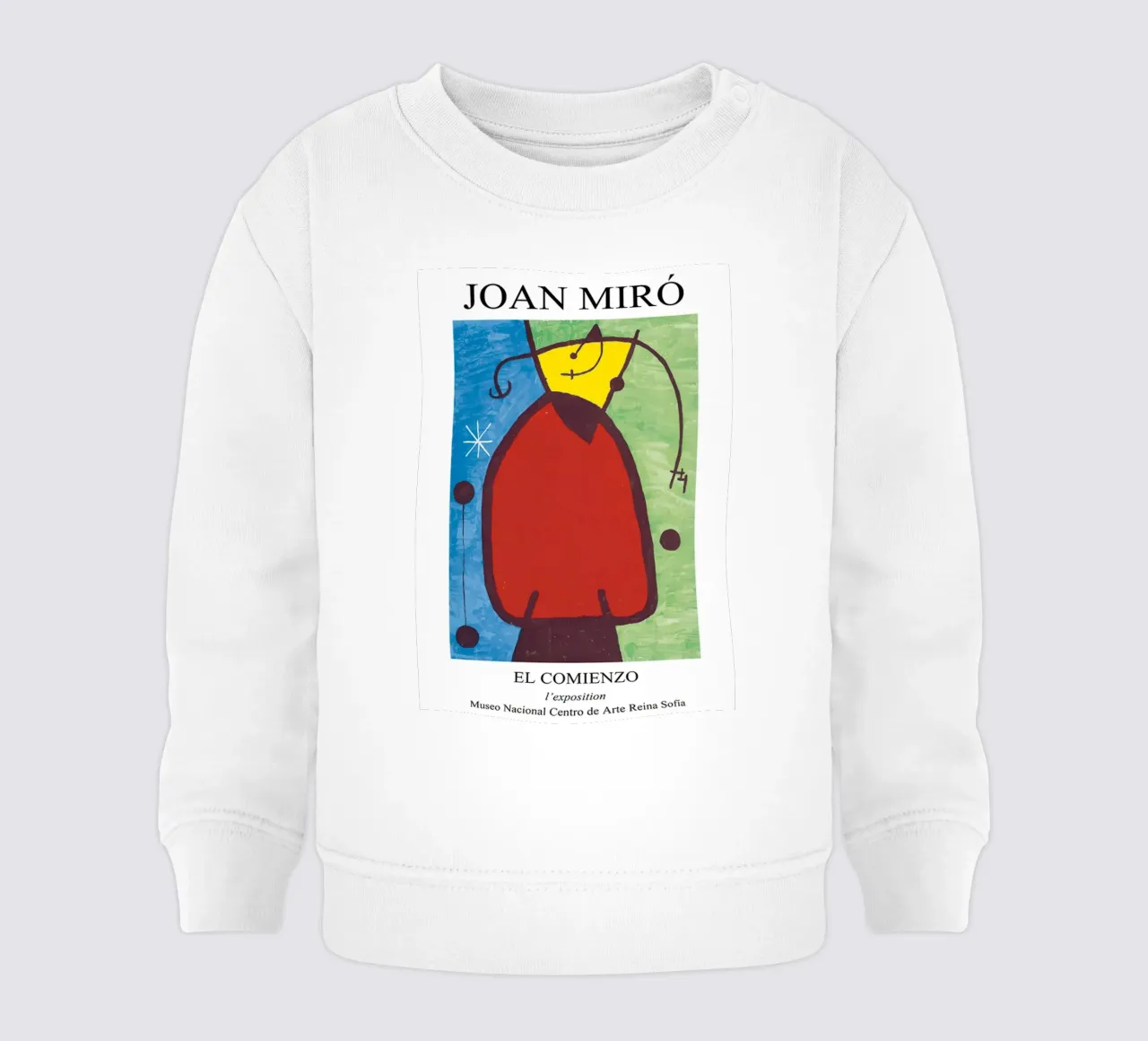 Joan Miro - L'inizio felpa neonato da grime shop