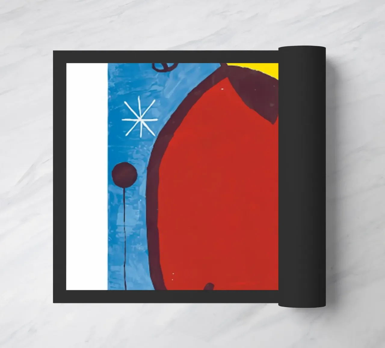Joan Miro - L'inizio zerbino da grime shop