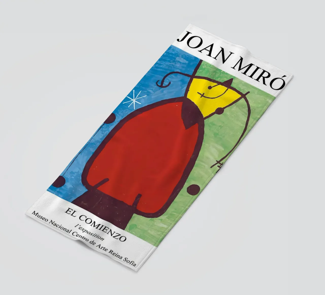 Joan Miro - L'inizio telo mare da grime shop