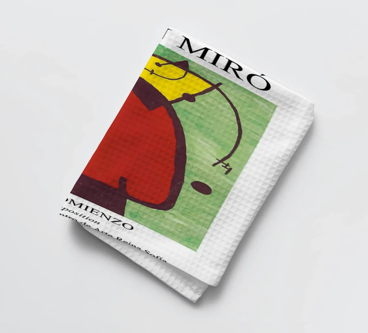 Joan Miro - L'inizio canovaccio da cucina da grime shop