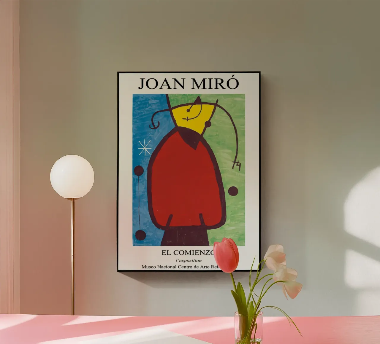 Joan Miro - L'inizio plexiglass da grime shop