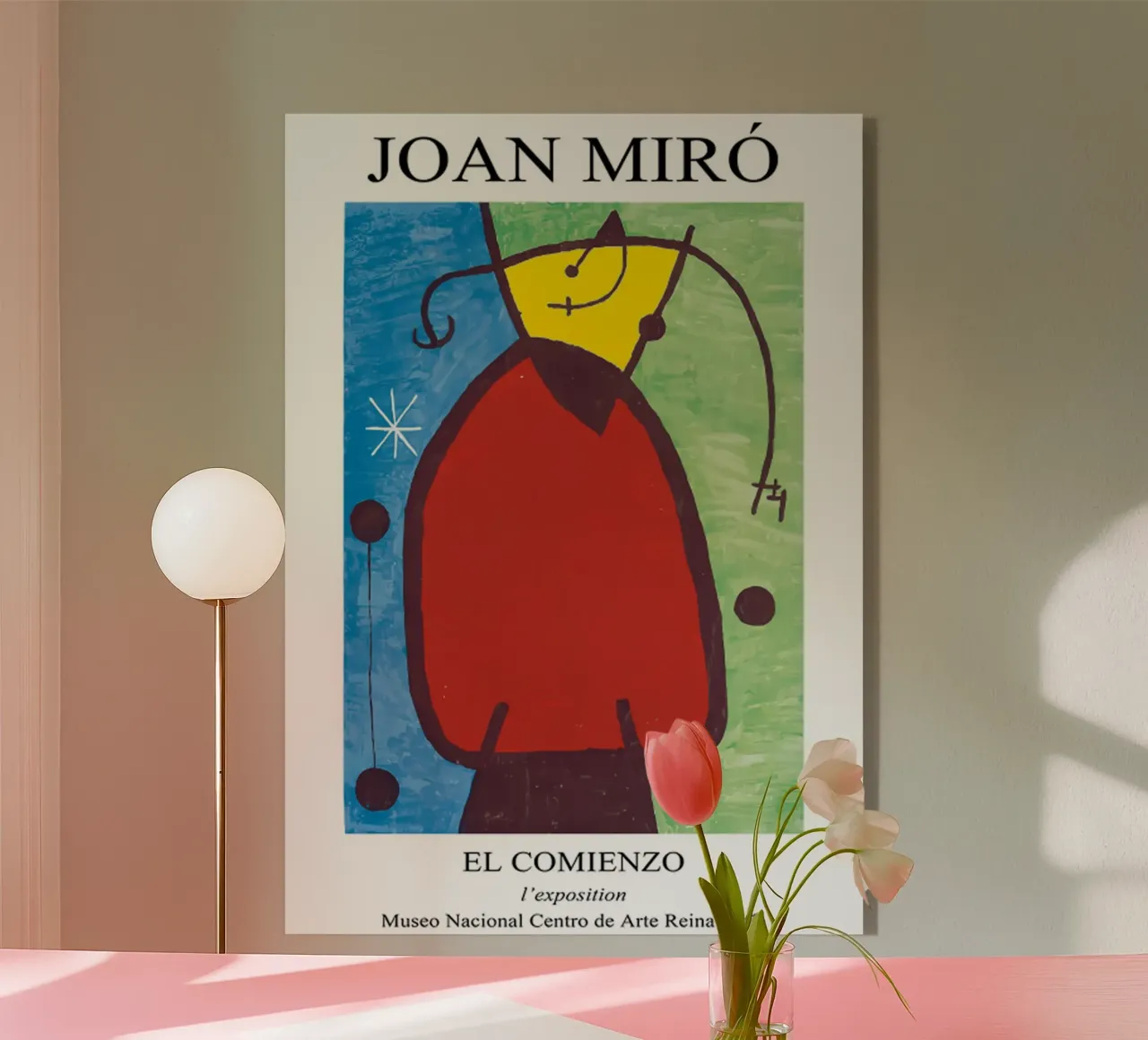 Joan Miro - L'inizio plexiglass da grime shop