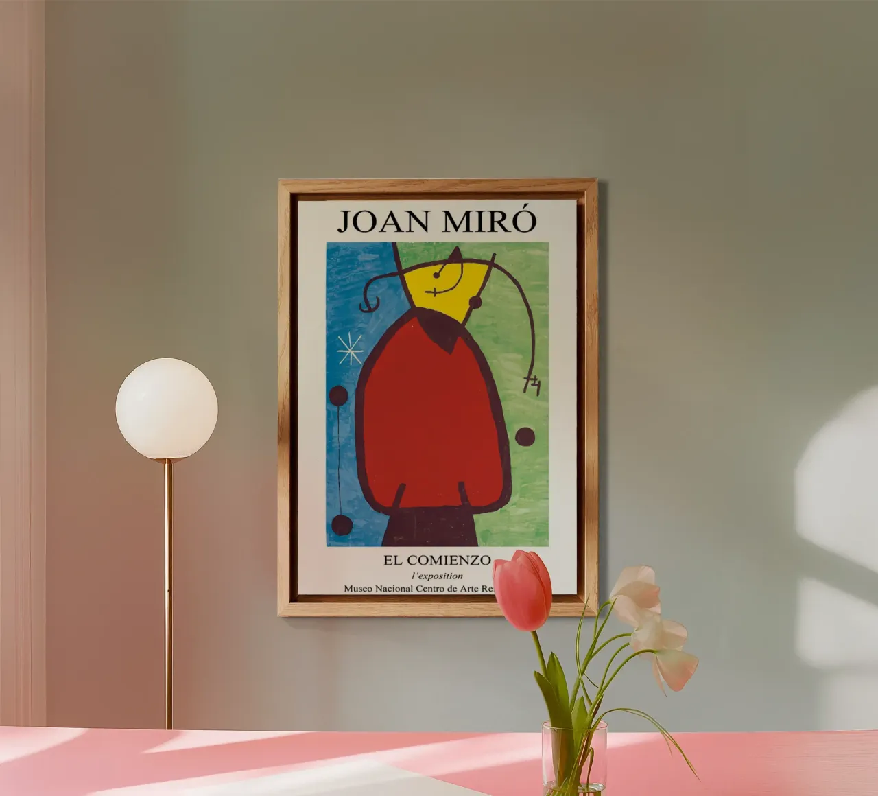 Joan Miro - L'inizio alluminio dibond da grime shop