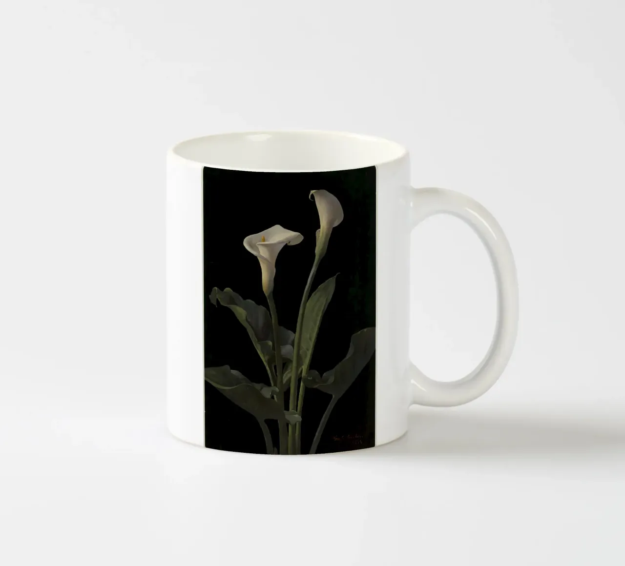 Calla lilies tazza in ceramica da vintageshop