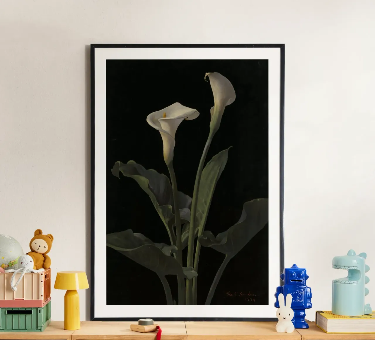 Calla lilies poster da vintageshop